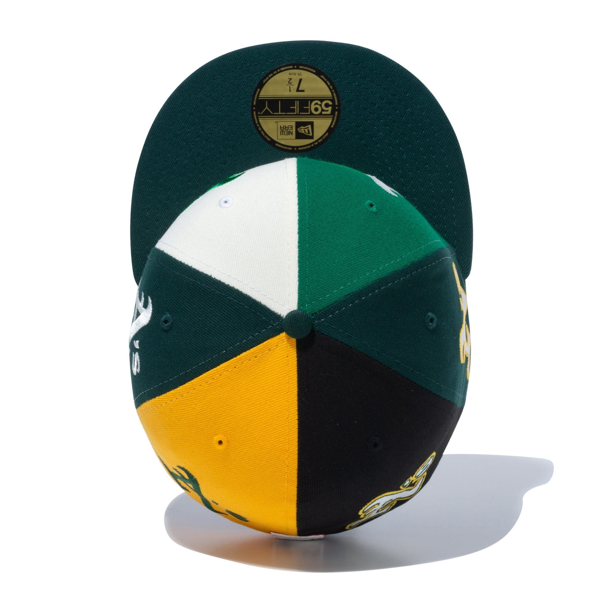 59FIFTY MLB Logo Pinwheel オークランド・アスレチックス 