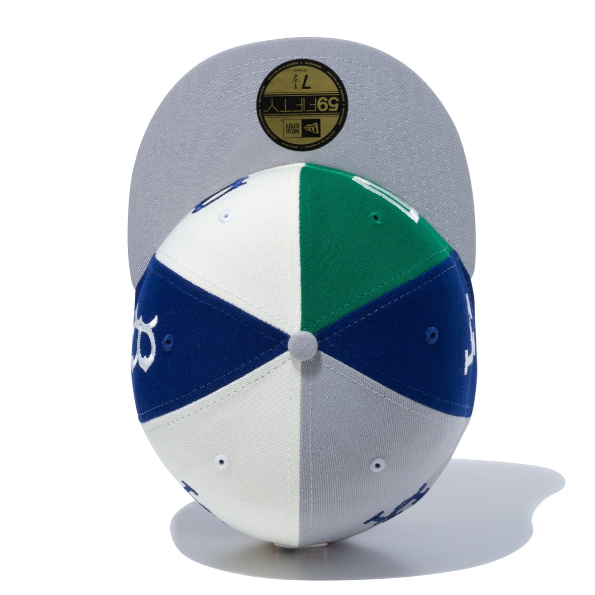 59FIFTY Logo Pinwheel ロサンゼルス・ドジャース マルチカラー