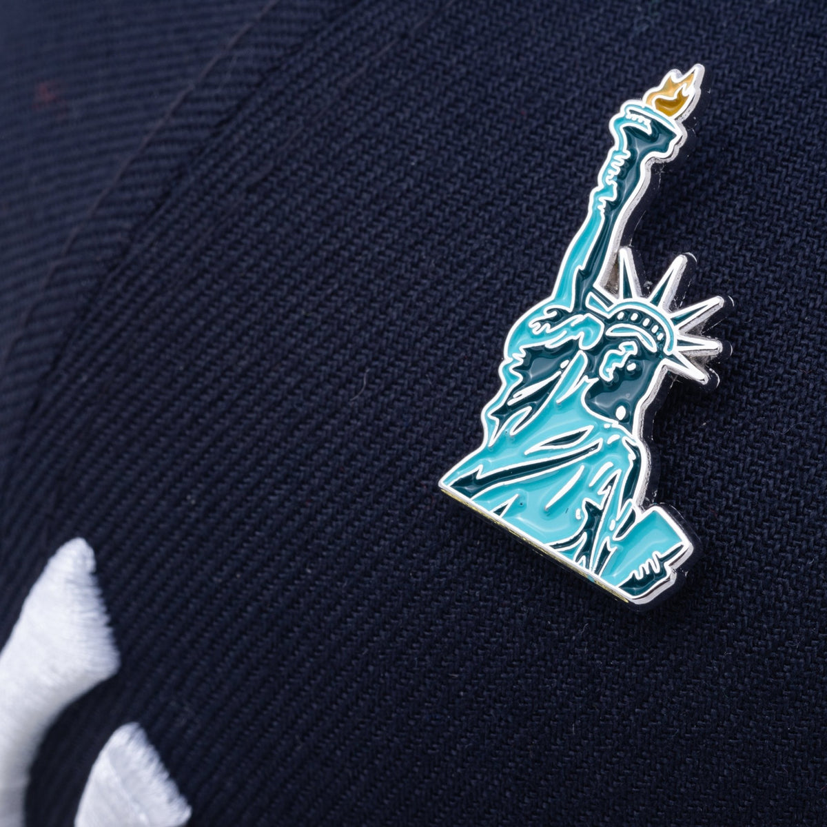 59FIFTY MLB Pins ニューヨーク・ヤンキース ピンズ ネイビー ティールグリーンアンダーバイザー