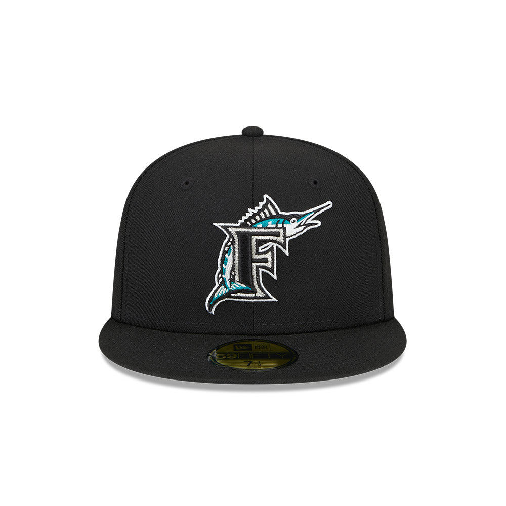 キャスパー59FIFTY フロリダ・マーリンズ アトランタ・ブレーブス 59FIFTY MLB Side Patch Collection フロリダ・マーリンズ グレー