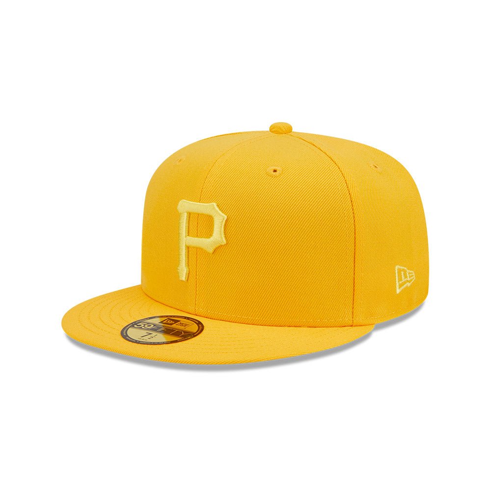 NEW ERA パイレーツ MLB 59FIFTY ニューエラ イエロー ホワイト 59FIFTY Monocamo ピッツバーグ・パイレーツ イエロー