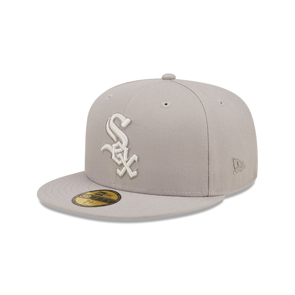 [ニューエラ] 59FIFTY 17 ロサンゼルス・ドジャース キャップ LA 帽子 MLB メンズ レディース メジャーリーグ グレー USモデル  (7 5/8 (60.6cm), GREY)