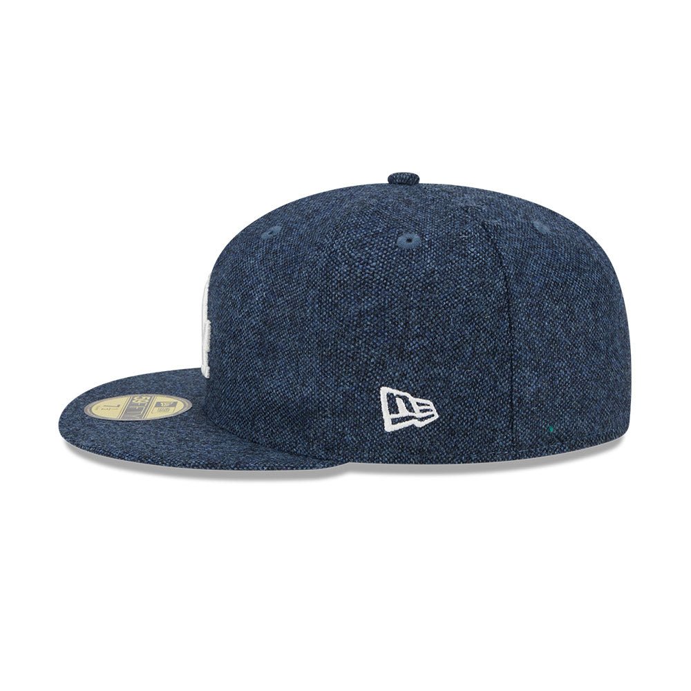 59FIFTY Moon ロサンゼルス・ドジャース ツイード ライトブルー