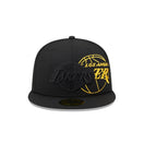 59FIFTY NBA Elements ロサンゼルス・レイカーズ ブラック - 13506401-700 | NEW ERA ニューエラ公式オンラインストア
