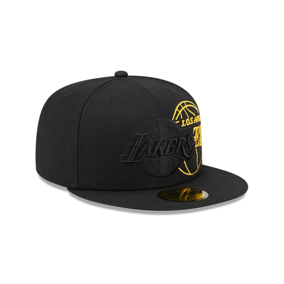 59FIFTY NBA Elements ロサンゼルス・レイカーズ ブラック - 13506401-700 | NEW ERA ニューエラ公式オンラインストア
