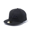 【ストア限定】 59FIFTY NEW ERA 100周年 マルチロゴ フロント ブラック × ブラック - 12718292-700 | NEW ERA ニューエラ公式オンラインストア