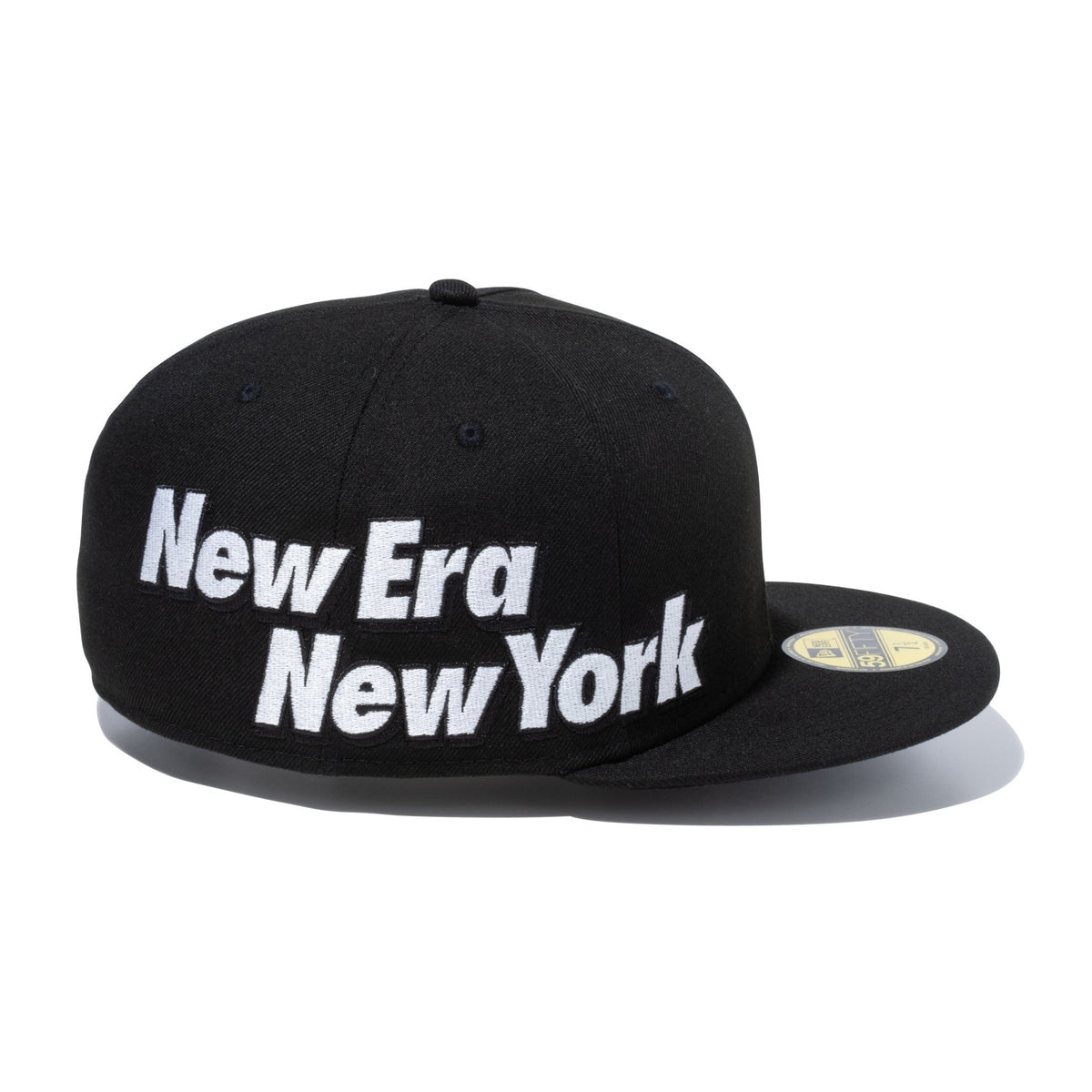 New Era フラットビルキャップ NYロゴ 7 3/8 刺繍デザイン フラットビルキャップ 7 3/8、ニューエラ公式