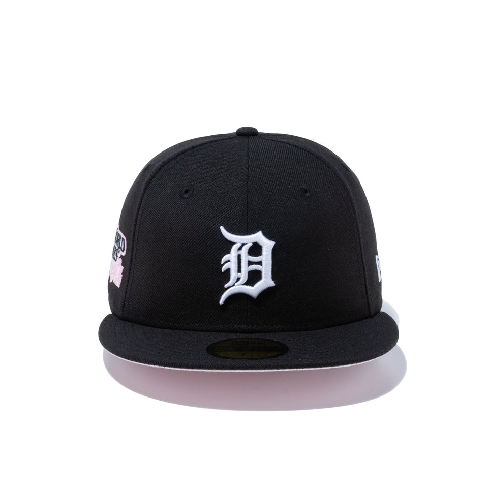 59FIFTY Paisley Under Visor デトロイト・タイガース ブラック ピンクアンダーバイザー - 12740344-700 | NEW ERA ニューエラ公式オンラインストア