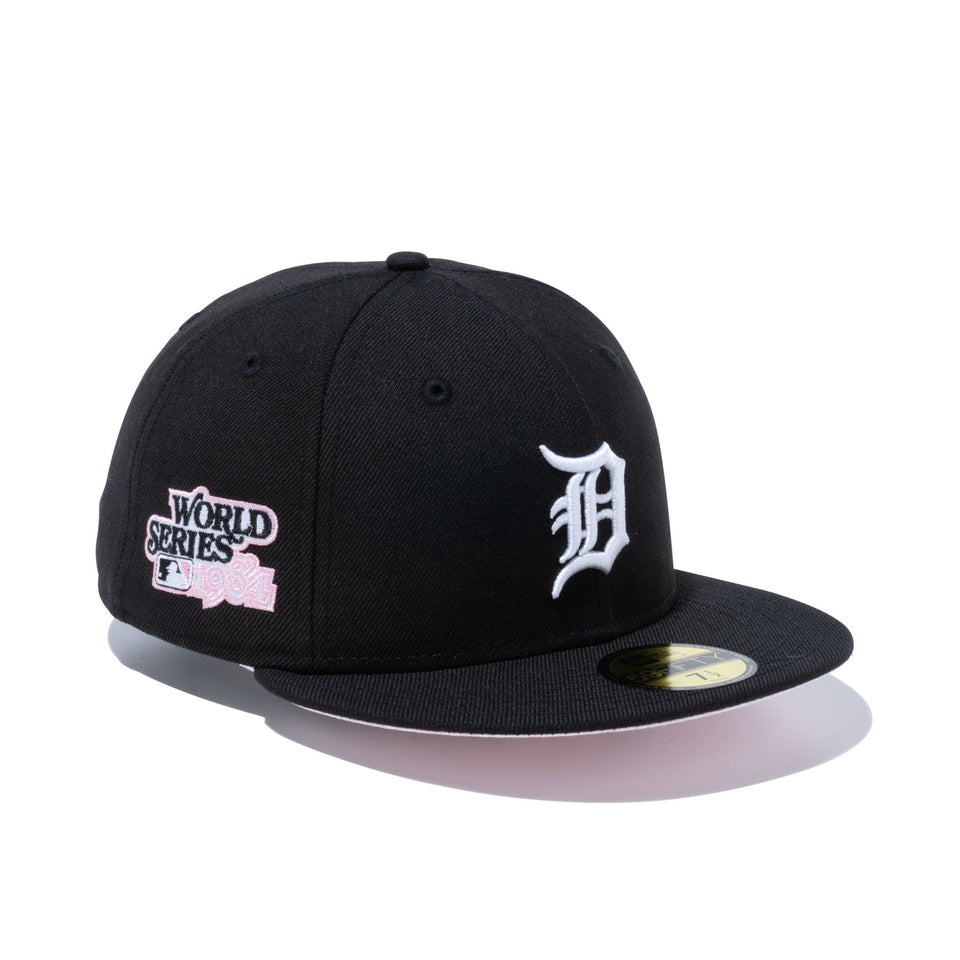 59FIFTY Paisley Under Visor デトロイト・タイガース ブラック ピンクアンダーバイザー - 12740344-700 | NEW ERA ニューエラ公式オンラインストア