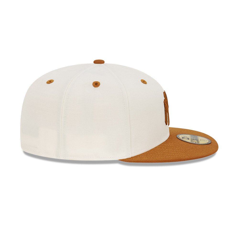59FIFTY Peanut Butter ニューヨーク・ヤンキース クローム