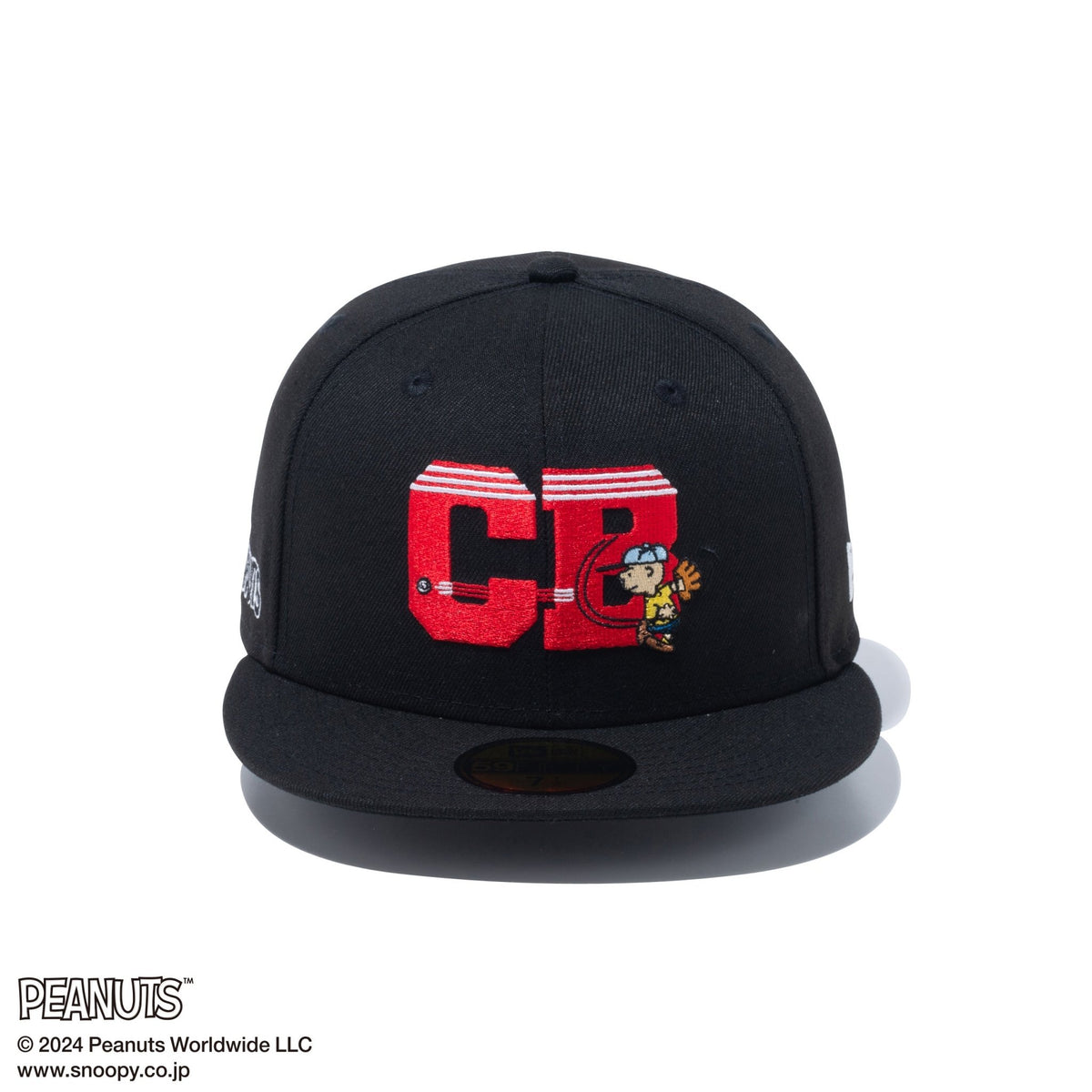 59FIFTY PEANUTS ピーナッツ チャーリー・ブラウン 野球 ブラック 