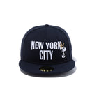 59FIFTY Peanuts NEW YORK CITY ジョー・クール 王冠 ネイビー - 13073352-700 | NEW ERA ニューエラ公式オンラインストア