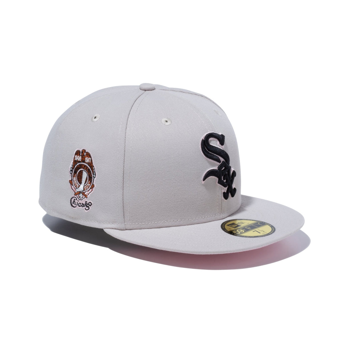 59FIFTY Pink Undervisor シカゴ・ホワイトソックス ストーン ピンク 