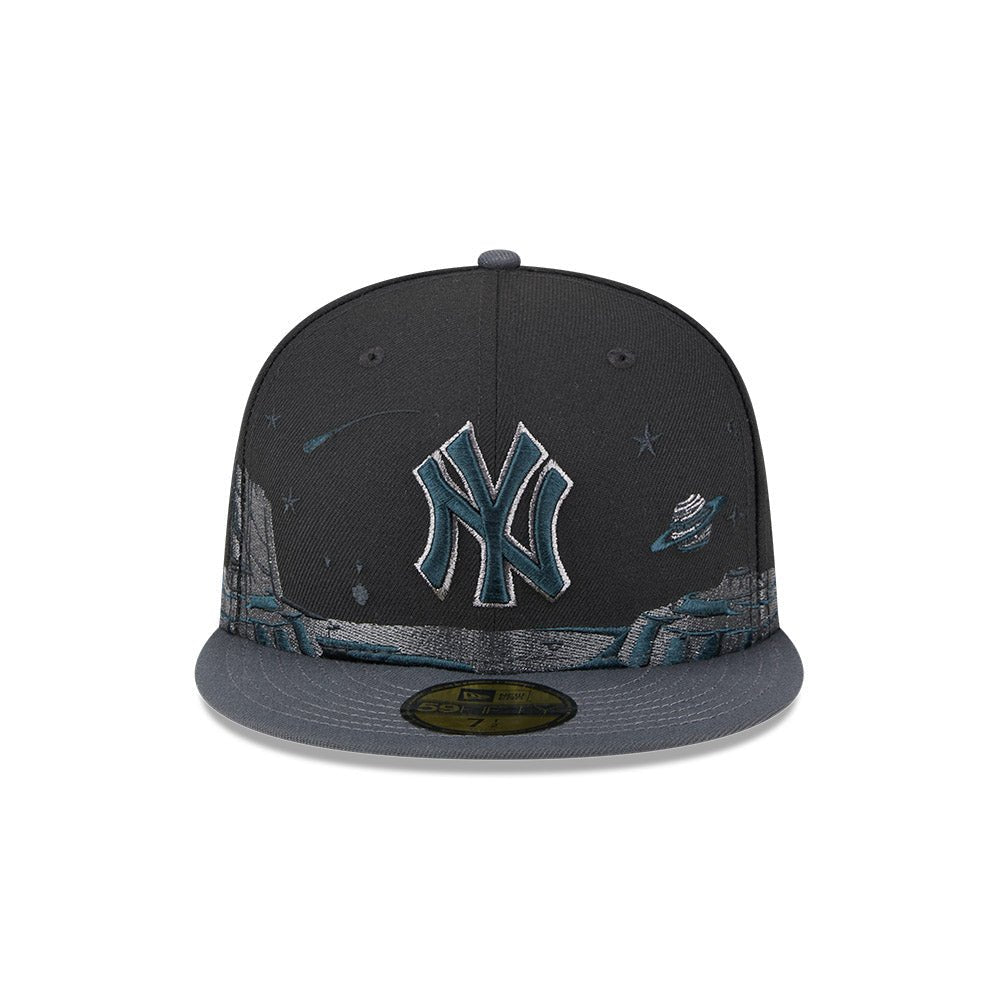 59FIFTY Planetary ニューヨーク・ヤンキース ブラック グレーアンダー
