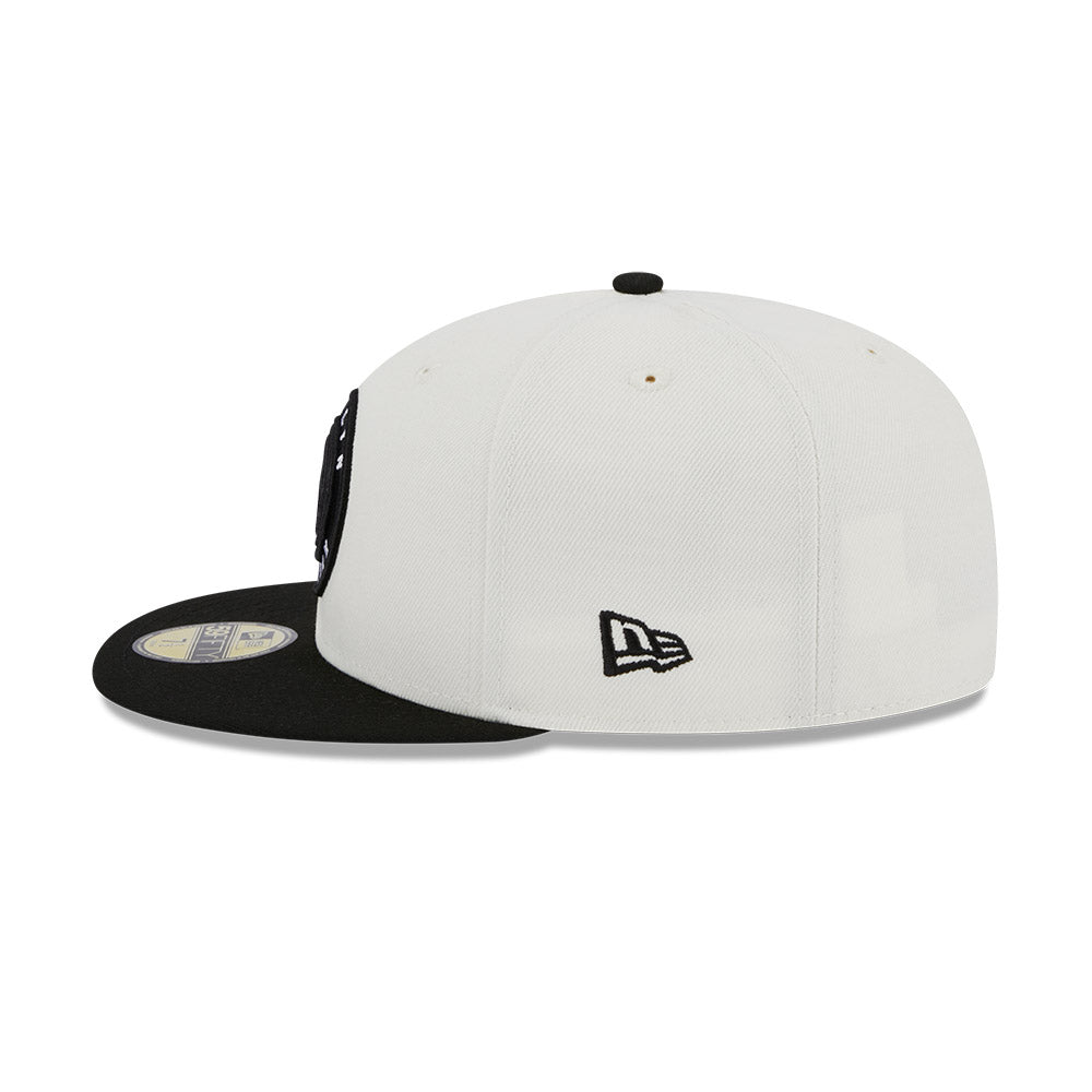 59FIFTY Retro Collection ブルックリン・ネッツ クロームホワイト