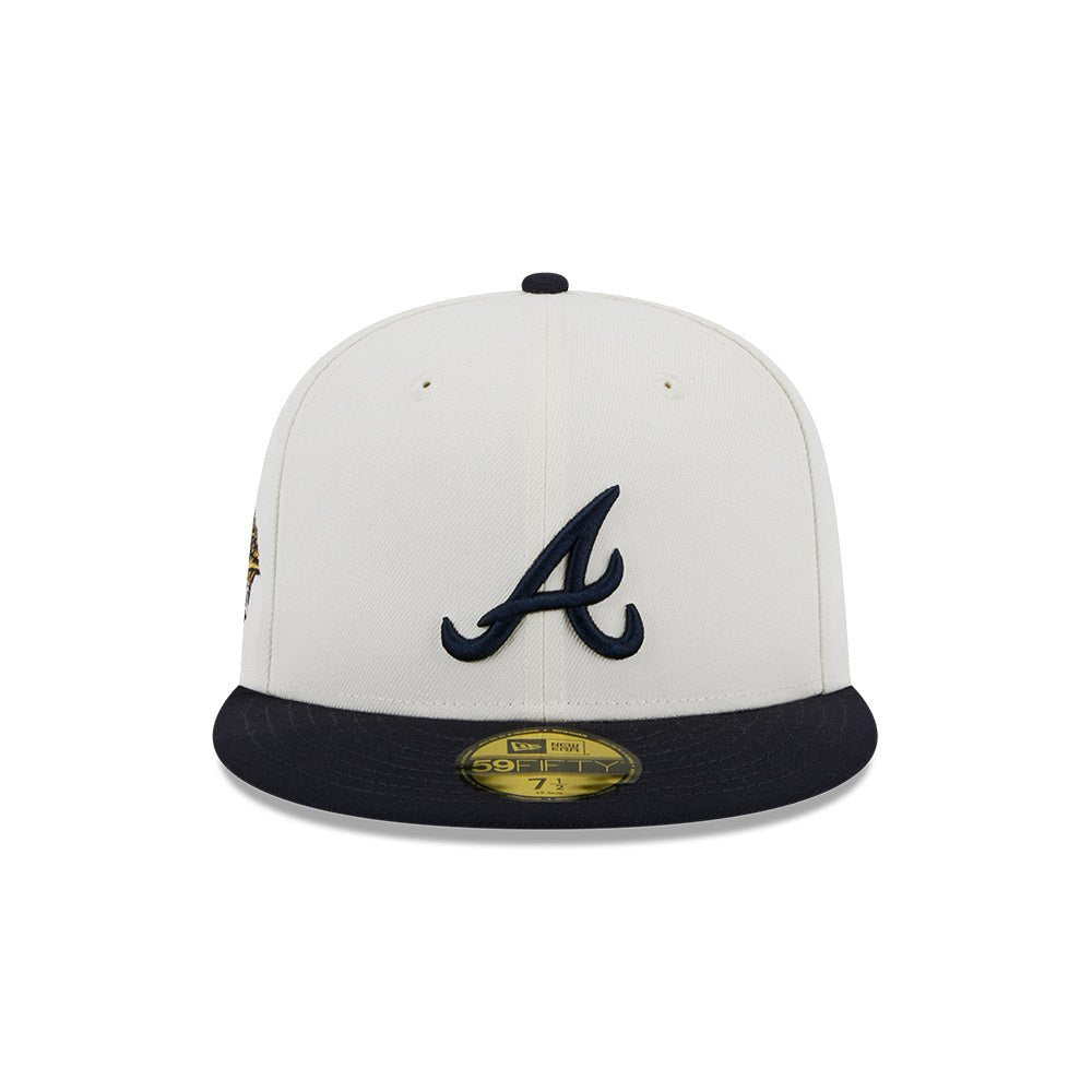 59FIFTY Retro Collection アトランタ・ブレーブス クロームホワイト