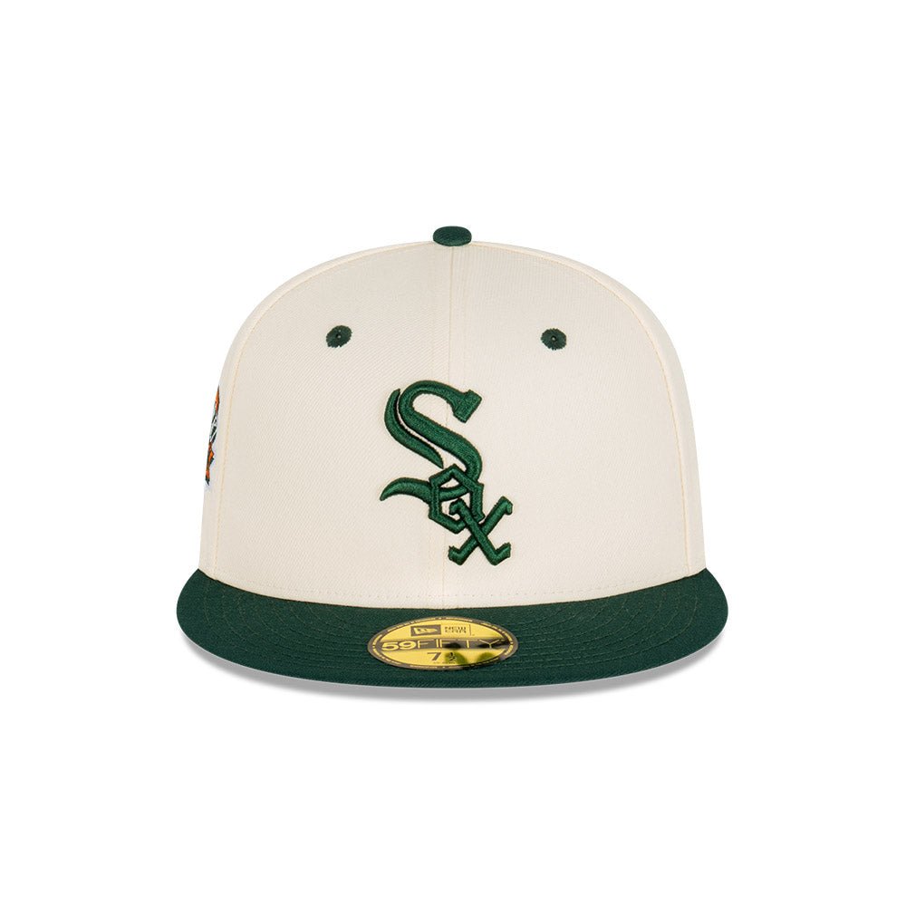 Supreme ホワイト グリーン ジェットキャップ 59fifty-rusty-green-chrome-