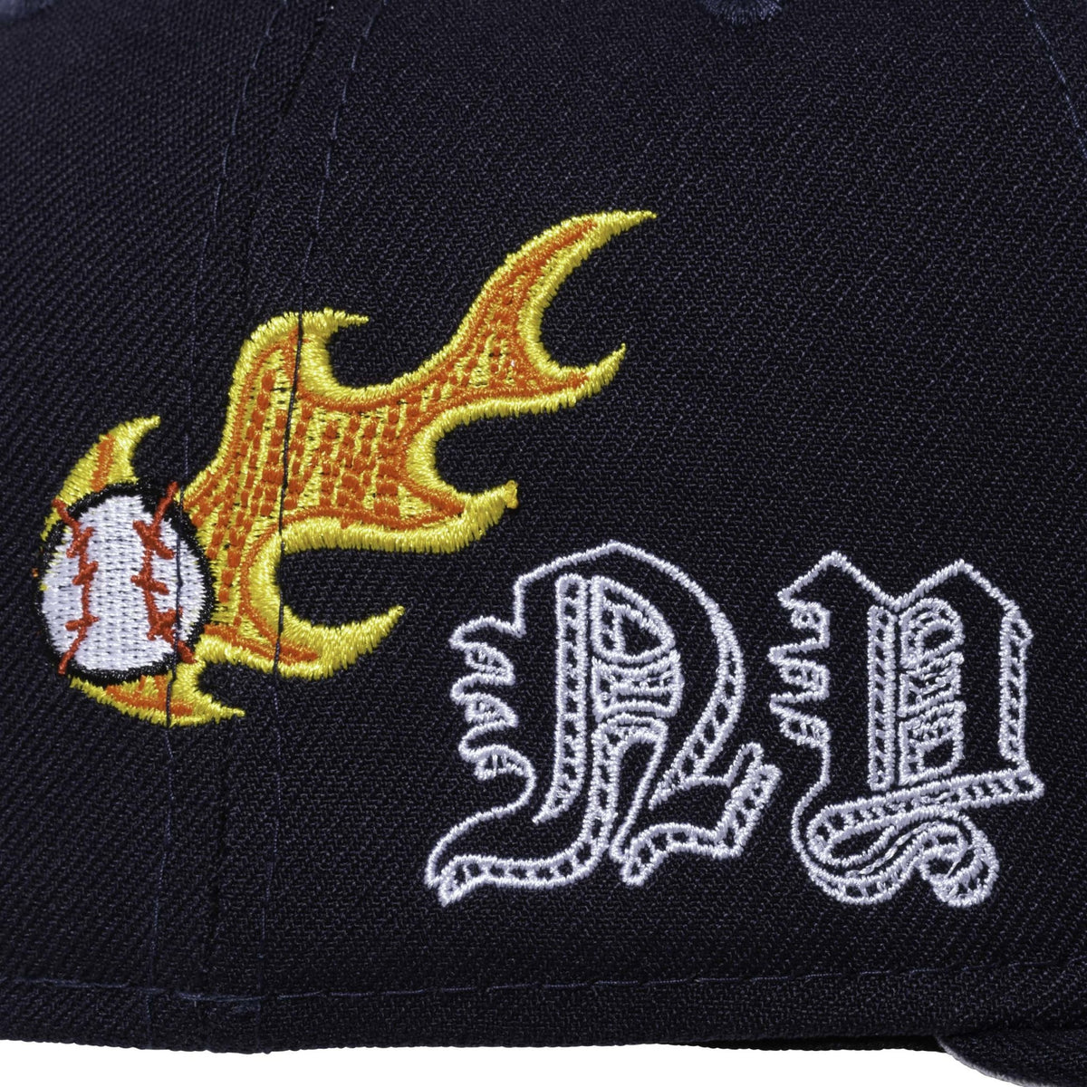 59FIFTY SCRIBBLE ニューヨーク・ヤンキース グレーアンダーバイザー 