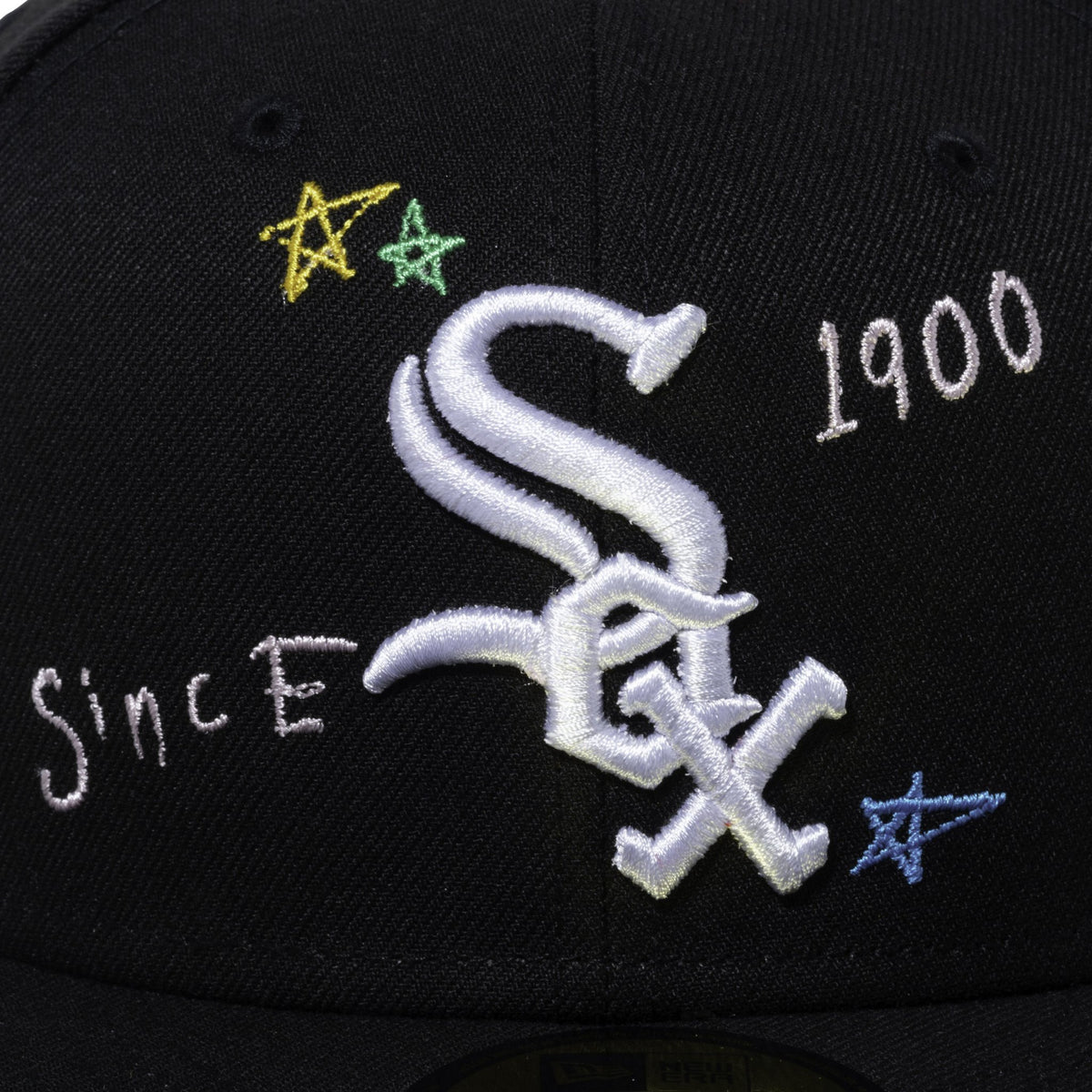 59FIFTY SCRIBBLE シカゴ・ホワイトソックス グレーアンダーバイザー 