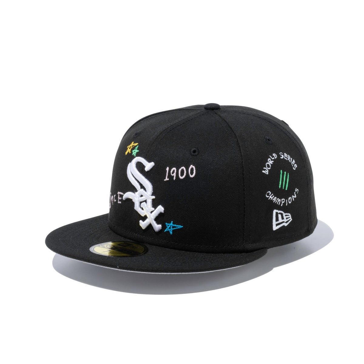 59FIFTY SCRIBBLE シカゴ・ホワイトソックス グレーアンダーバイザー 
