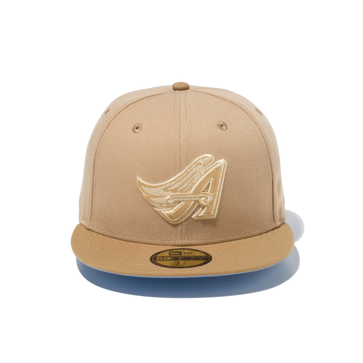 59FIFTY Seaside アナハイム・エンゼルス キャメル スカイブルー