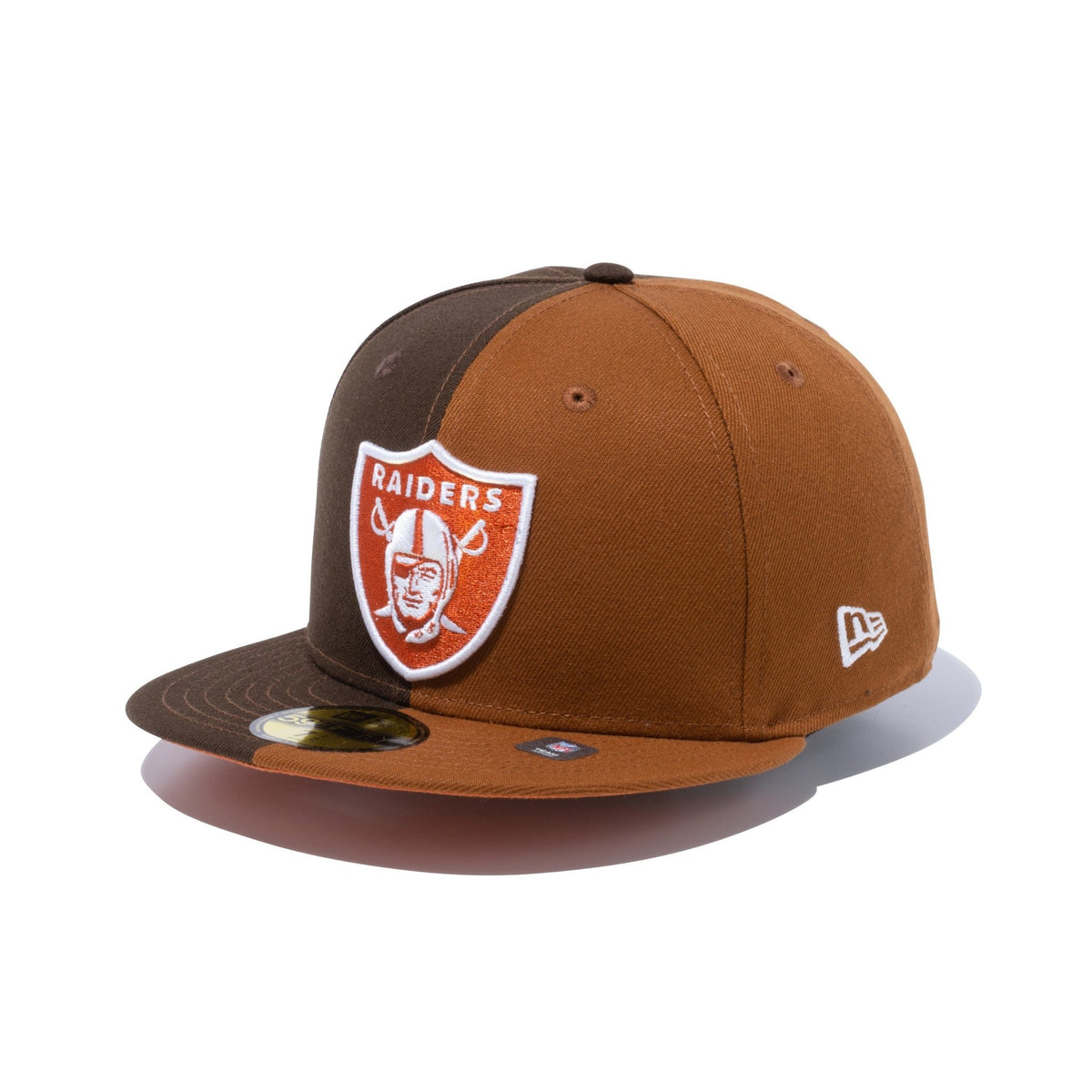 59FIFTY SPLIT ラスベガス・レイダース ブラウン オレンジ