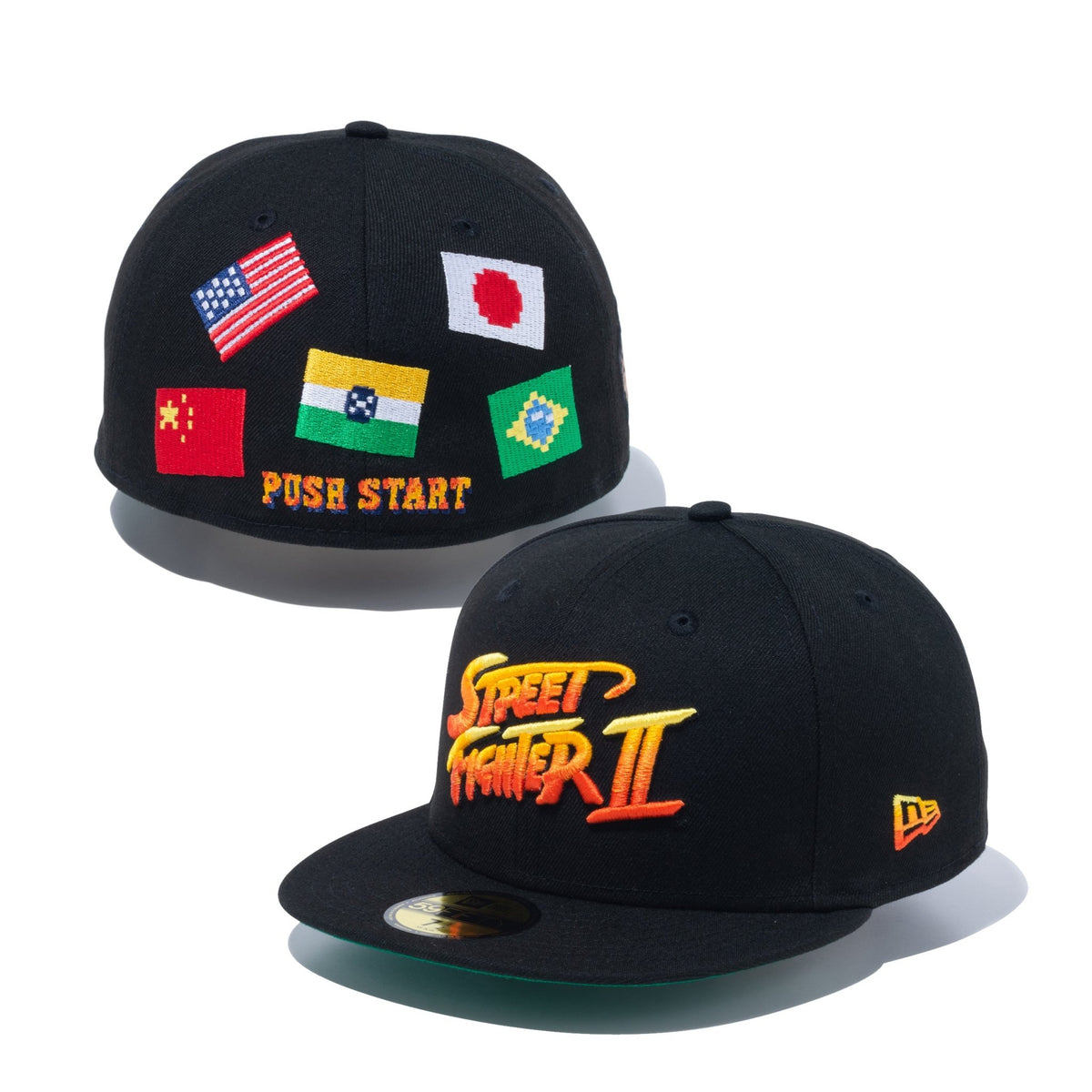 59FIFTY STREET FIGHTER II ストリートファイターII タイトルロゴ