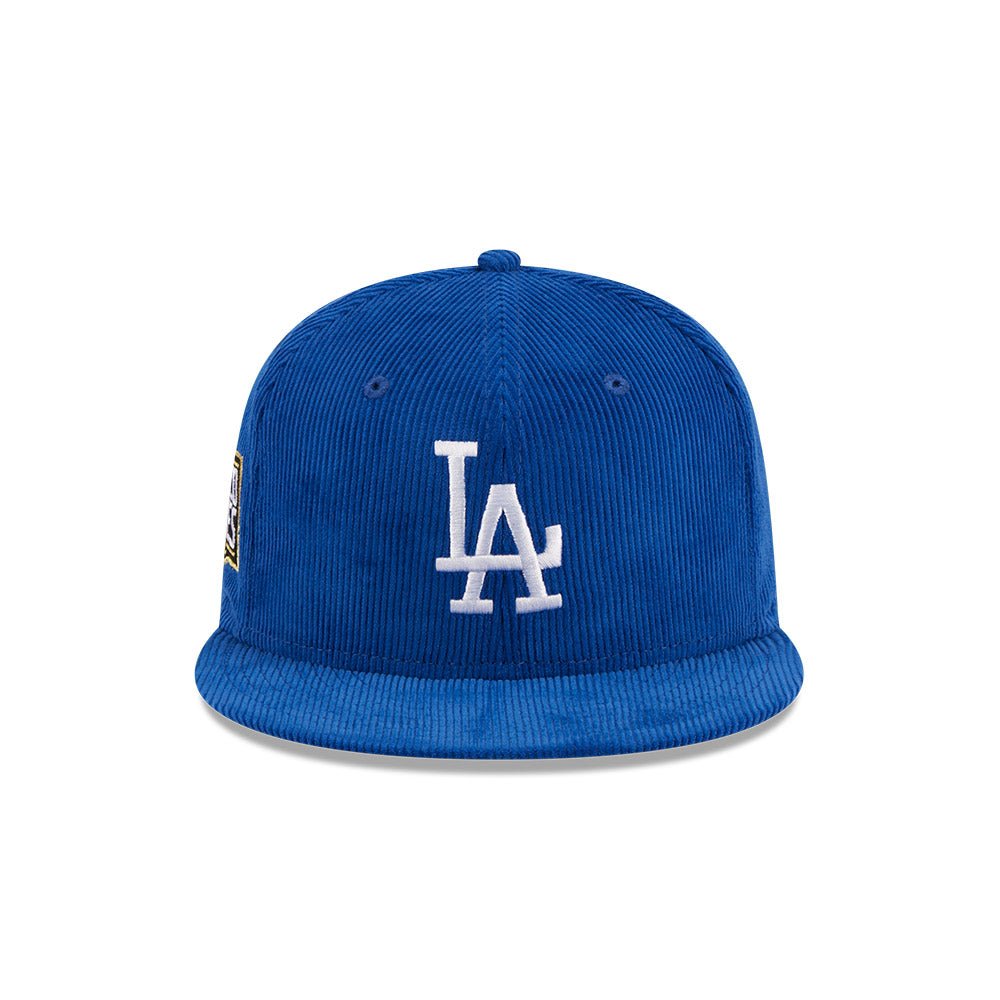 NEWERA LA ドジャース キャップ 帽子 コーデュロイ 紫 ラベンダー