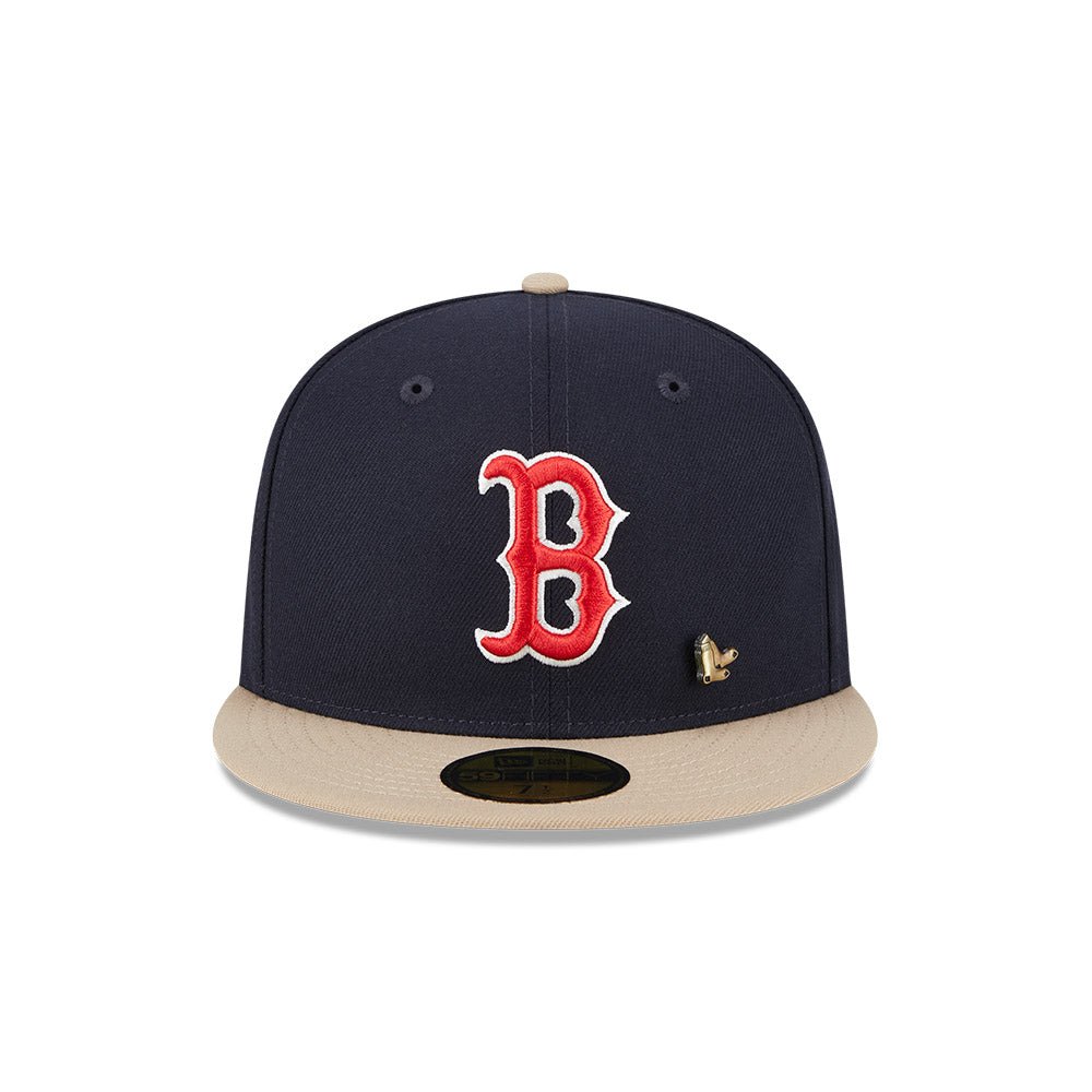 59FIFTY Varsity Pin ボストン・レッドソックス ピンズ ネイビー