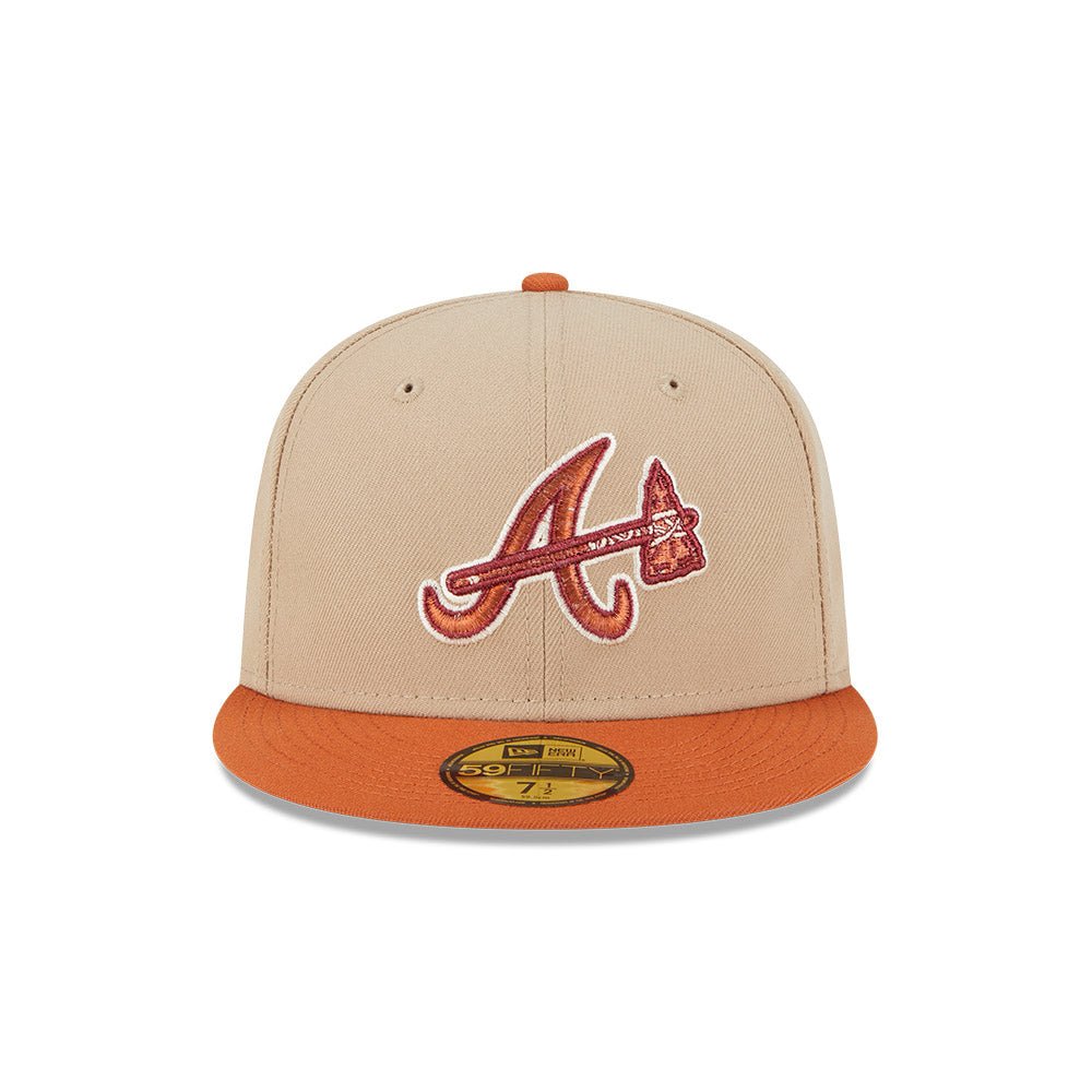 59FIFTY Wildlife アトランタ・ブレーブス Turtle キャメル サーモン