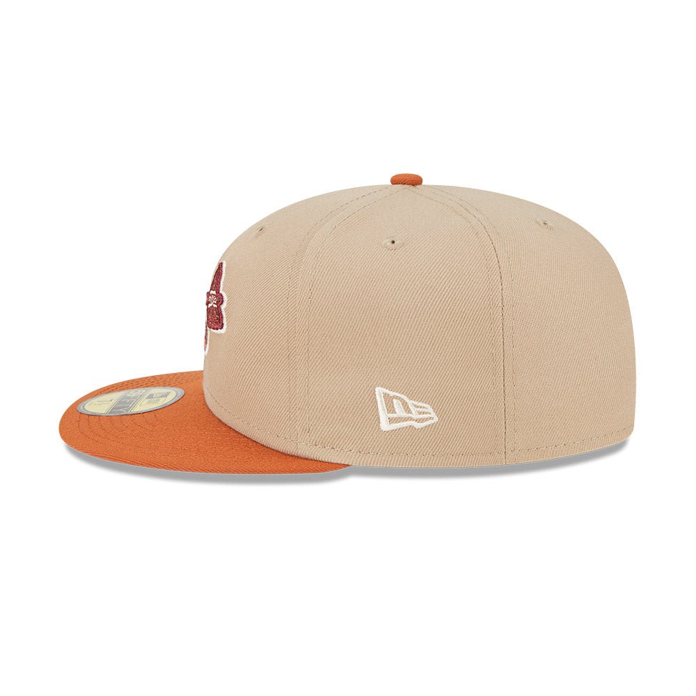 59FIFTY Wildlife アトランタ・ブレーブス Turtle キャメル サーモン