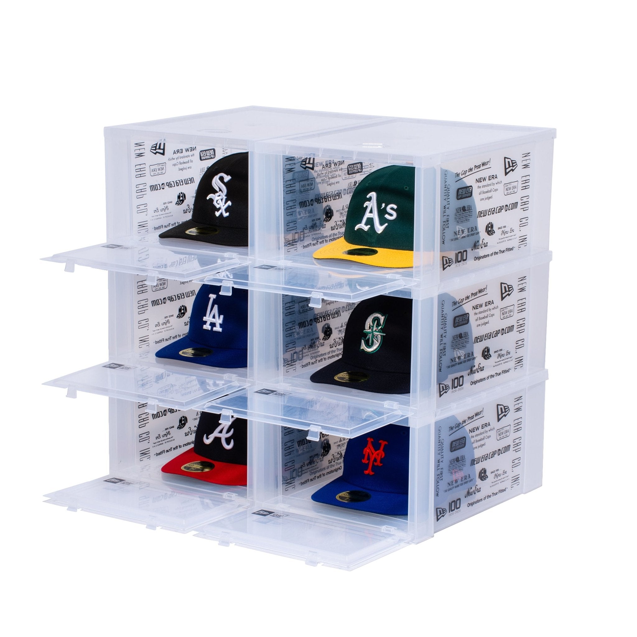タワーボックス ニューエラ ロゴ クリア 6箱入り1セット | NEW ERA