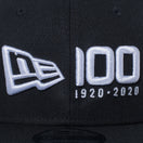 9FIFTY ニューエラ 100周年ロゴ ブラック × ホワイト - 12326168-OSFA | NEW ERA ニューエラ公式オンラインストア