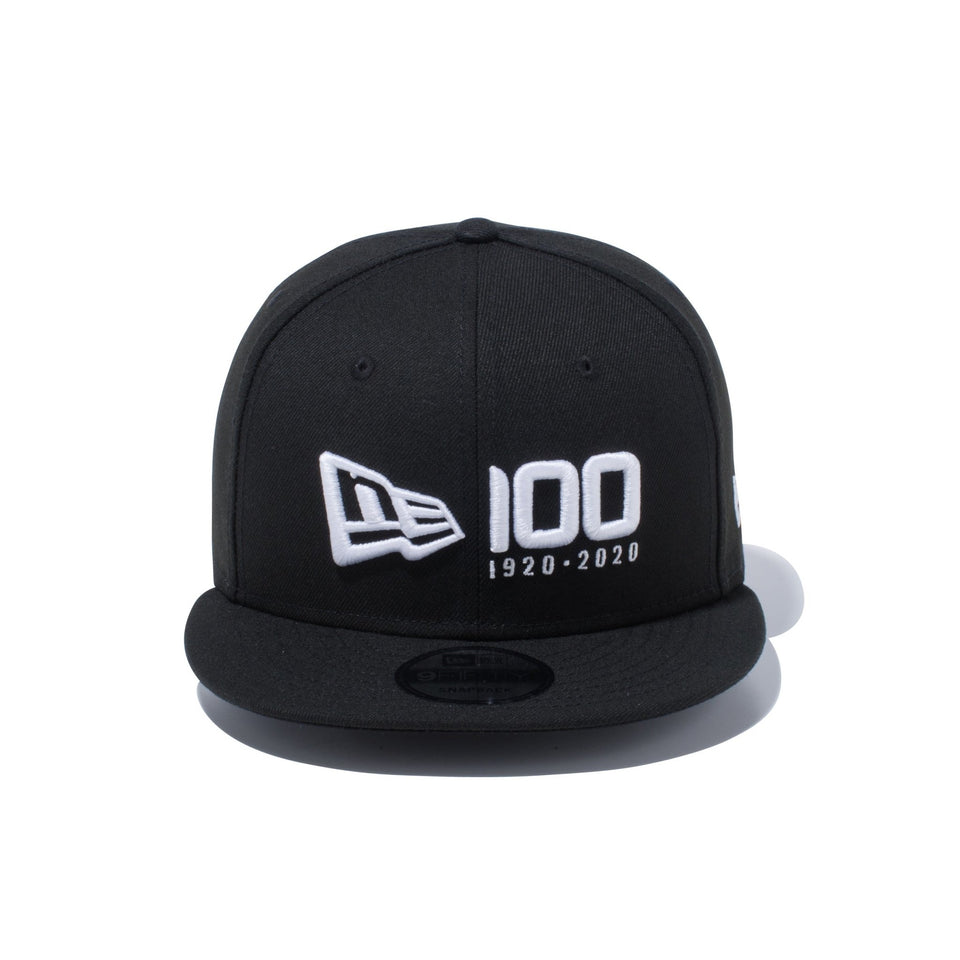 9FIFTY ニューエラ 100周年ロゴ ブラック × ホワイト - 12326168-OSFA | NEW ERA ニューエラ公式オンラインストア