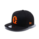 9FIFTY 読売ジャイアンツ Gロゴ ブラック × ラストオレンジ - 13694091-SM | NEW ERA ニューエラ公式オンラインストア