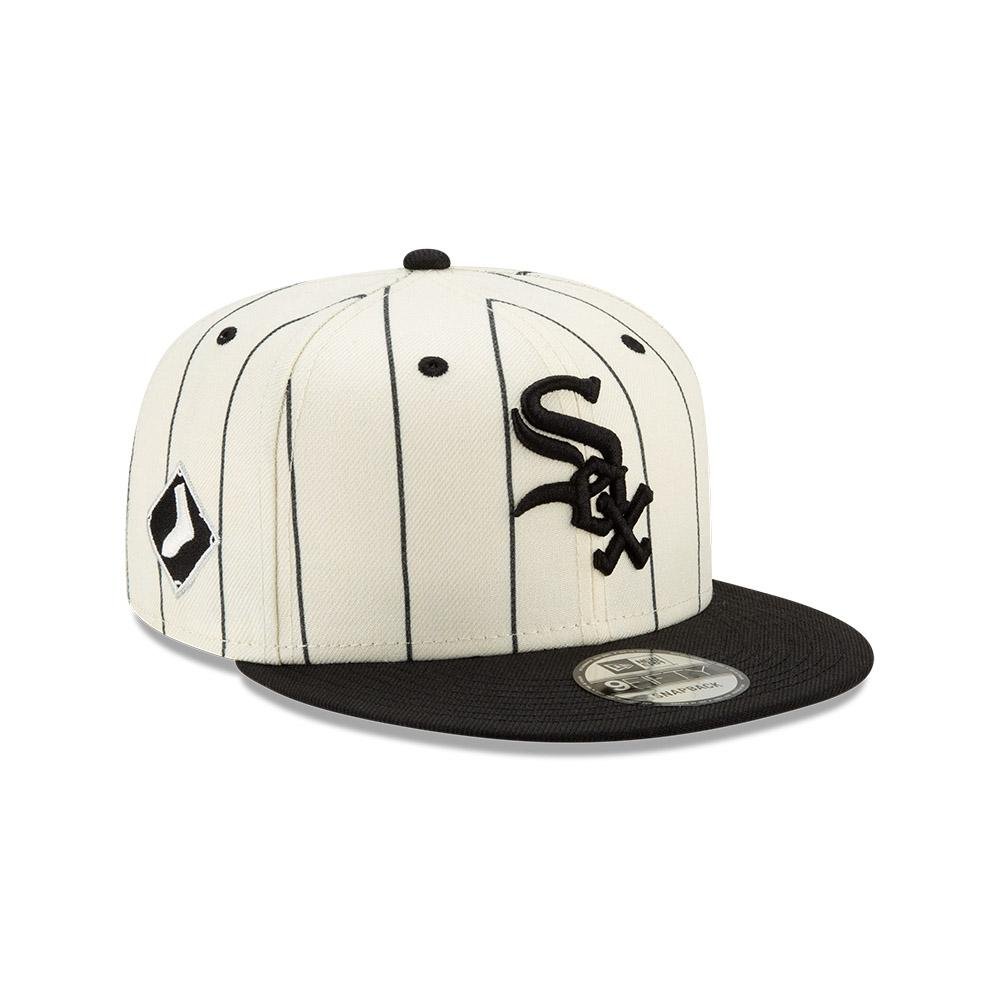 9FIFTY MLB Pinstripe シカゴ・ホワイトソックス グレーアンダー