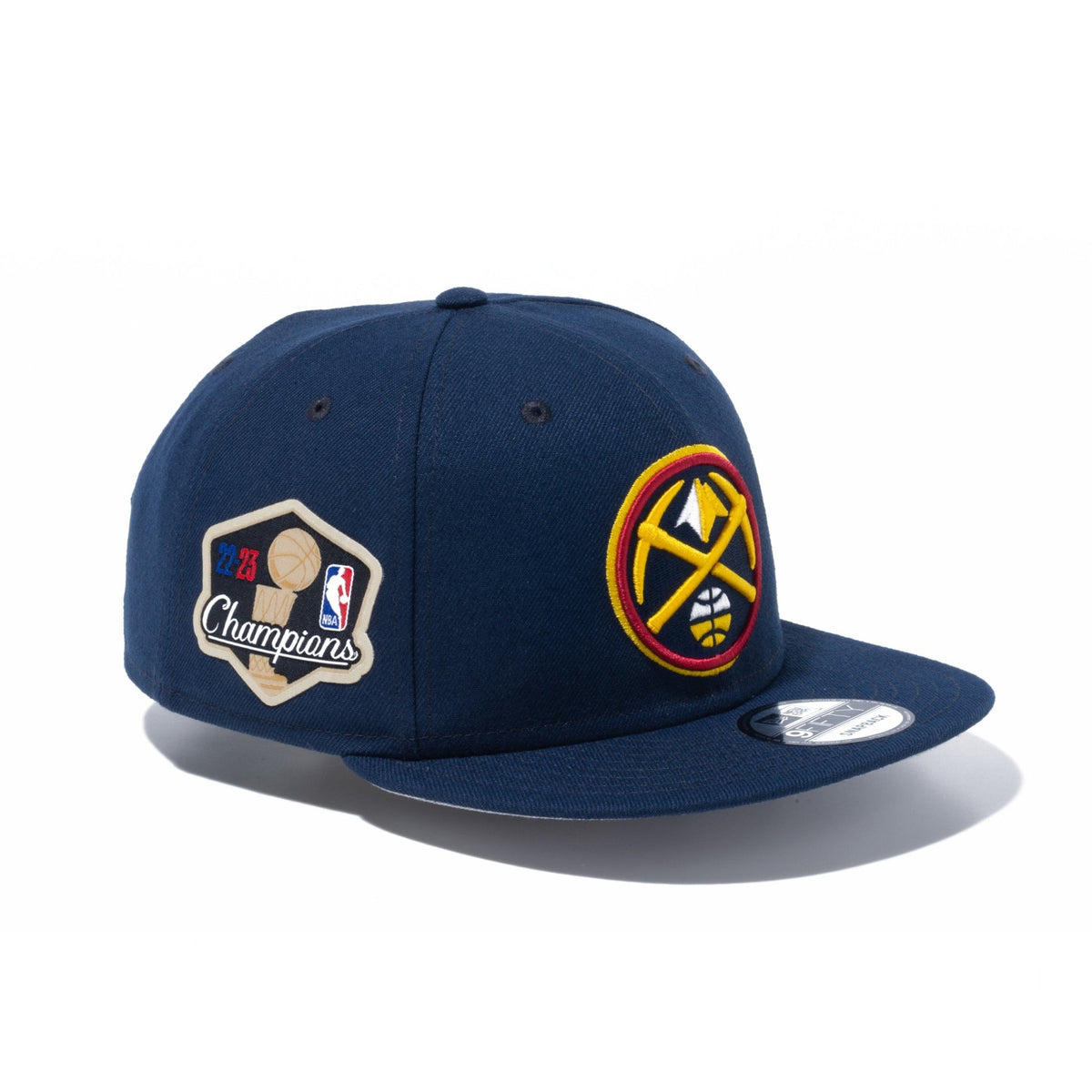 DENVER NUGGETS FINALS 2023 CHAMPIONS SIDE PATCH 950 NEW ERA HAT