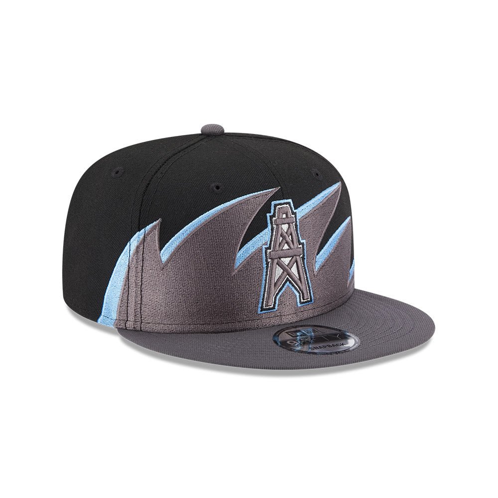 9FIFTY NFL Tidal ヒューストン・オイラーズ ブラック グレー