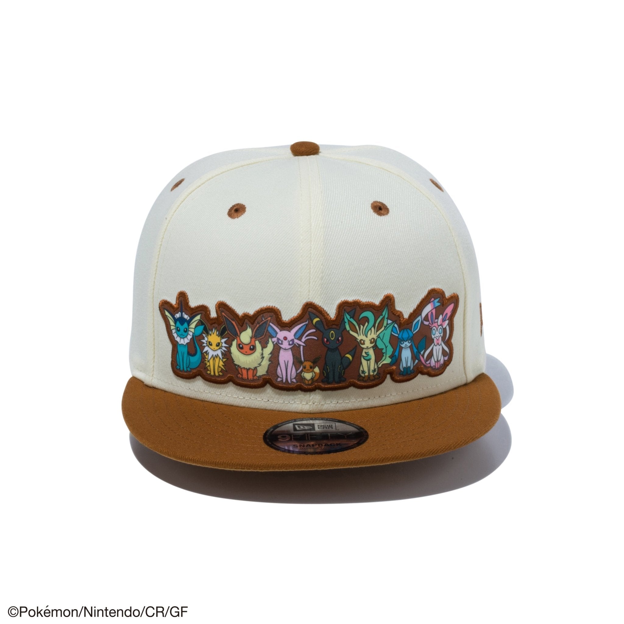 9FIFTY Pokémon ポケモン イーブイフレンズ クロームホワイト ブラウン