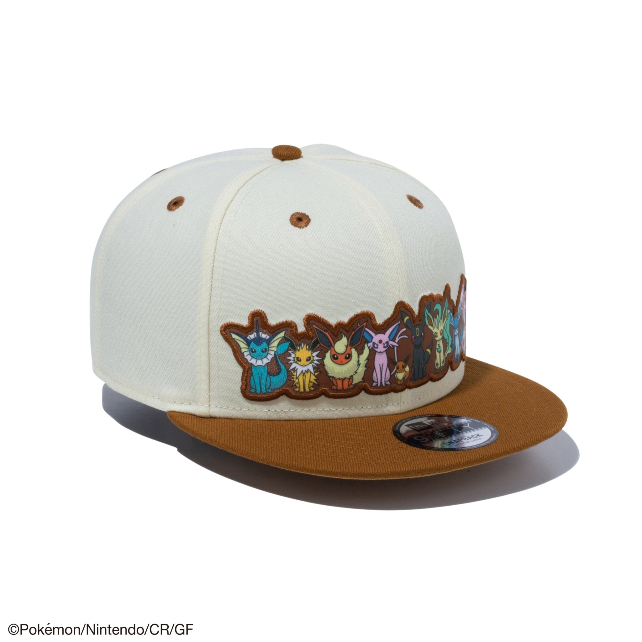 9FIFTY Pokémon ポケモン イーブイフレンズ クロームホワイト ブラウン