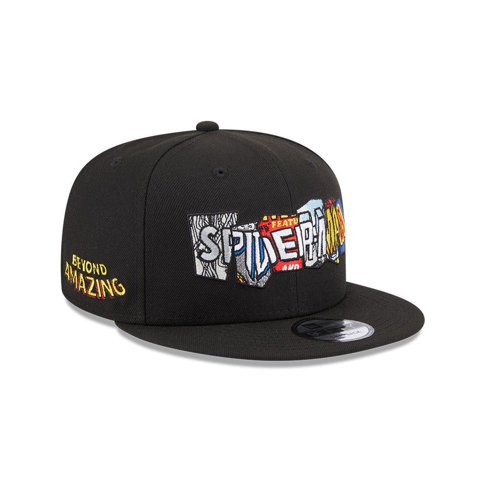 9FIFTY Spider-Man スパイダーマン ブラック - 13575024-OSFM | NEW ERA ニューエラ公式オンラインストア