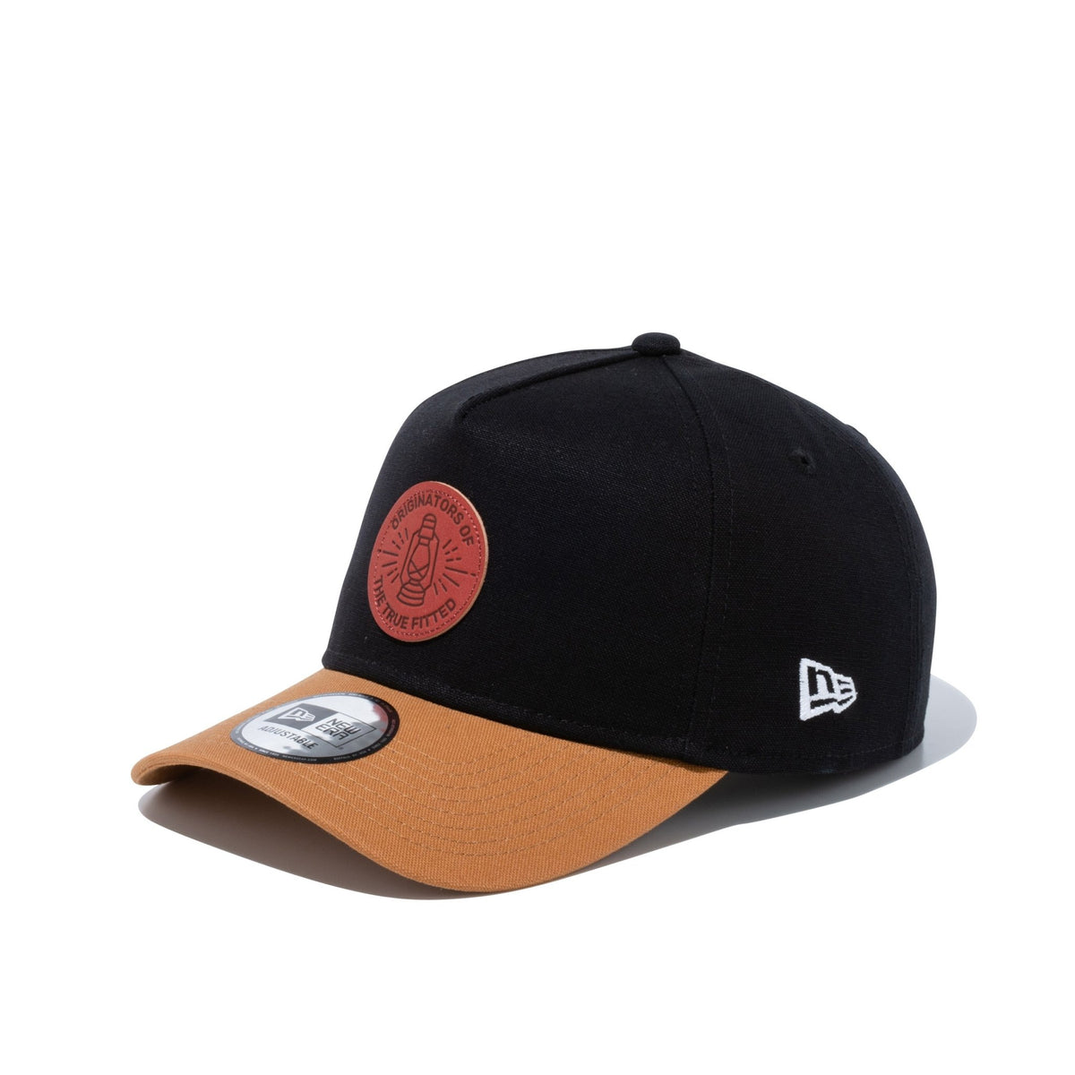 未使用　NY HAT ブラック レザー 9forty-a-frame-new-york-