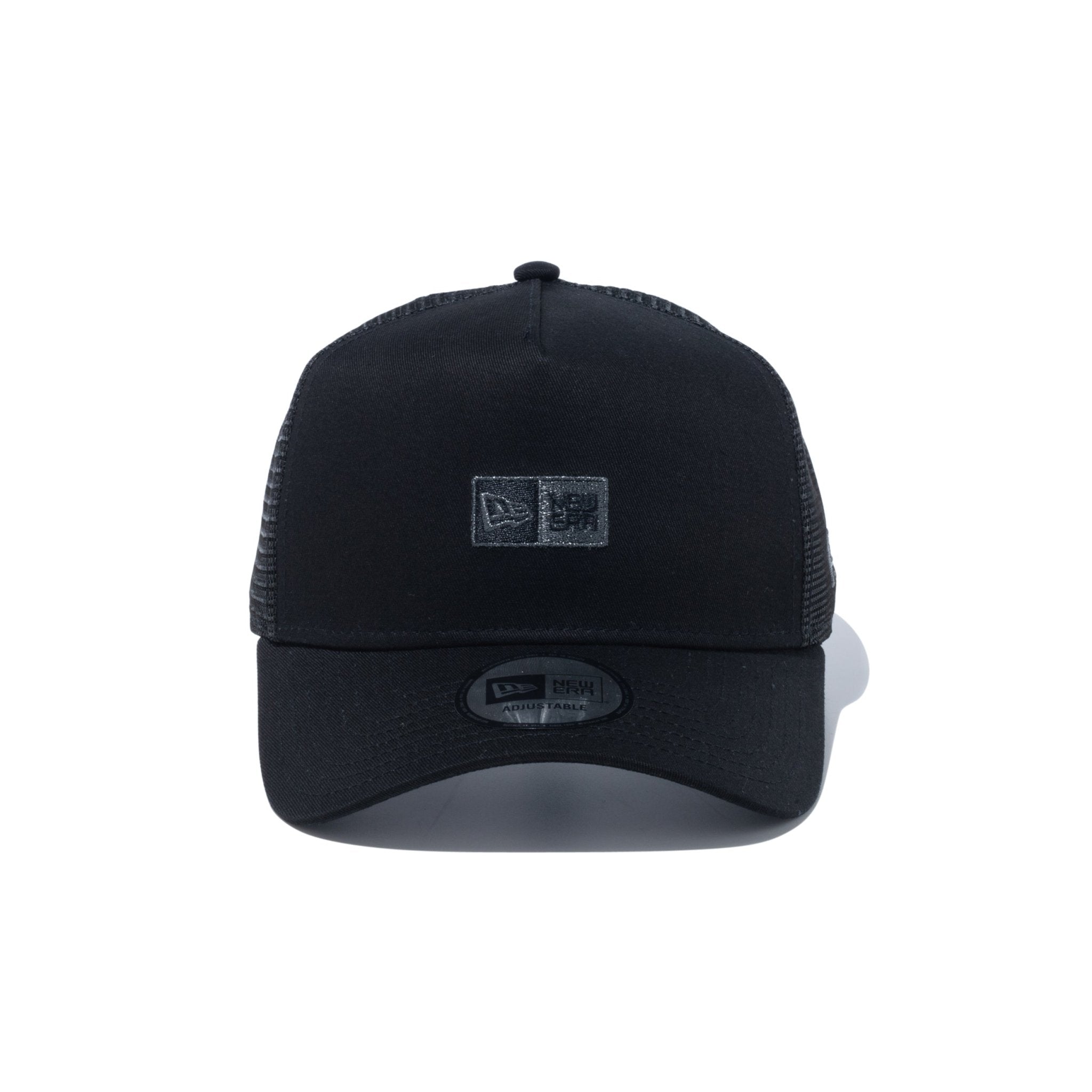 9FORTY A-Frame トラッカー Box Logo ボックスロゴ ブラック/ブラック