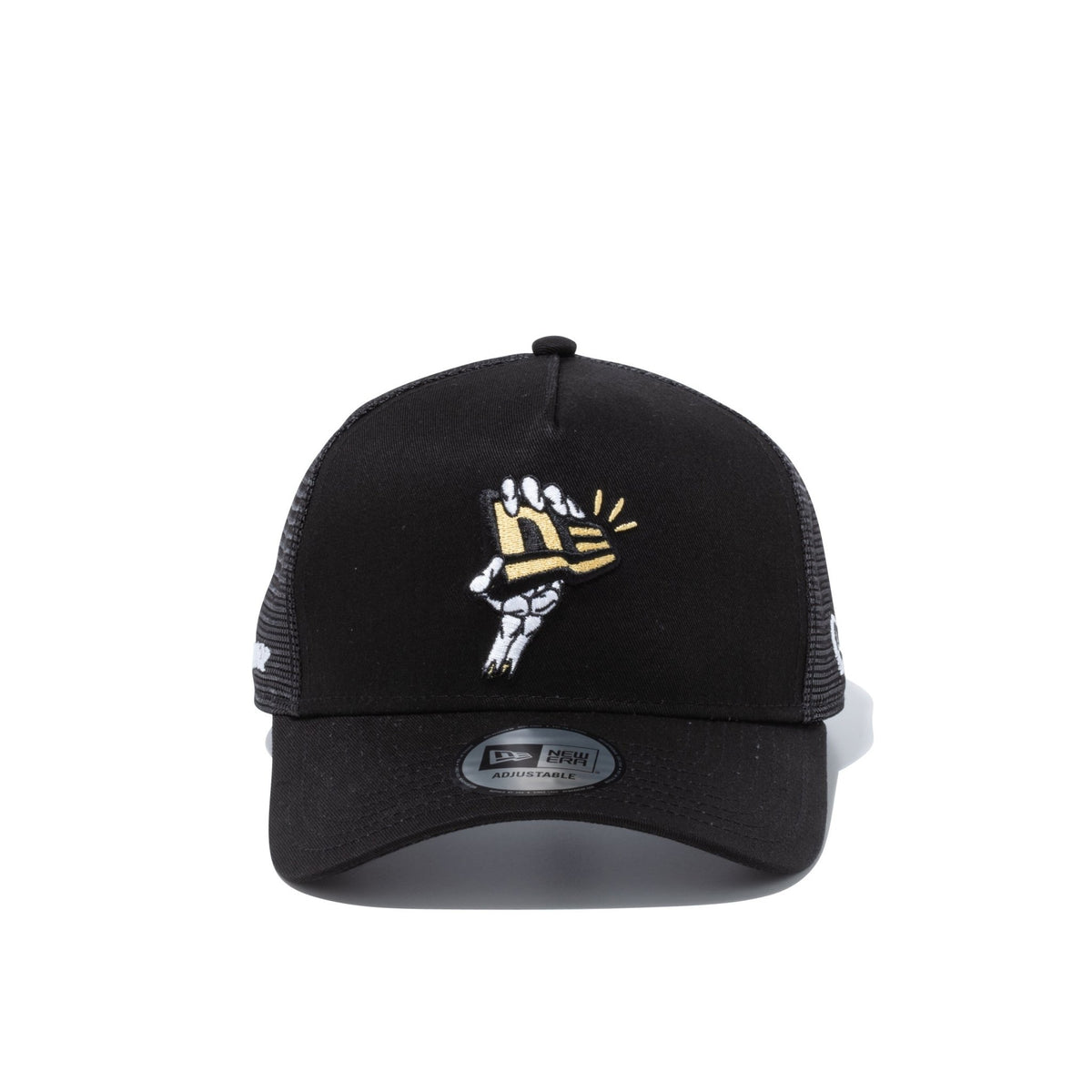帽子 afrograffiti AFO/UNISEX】GRAFFITI MESH CAP メッシュキャップ【BLACK