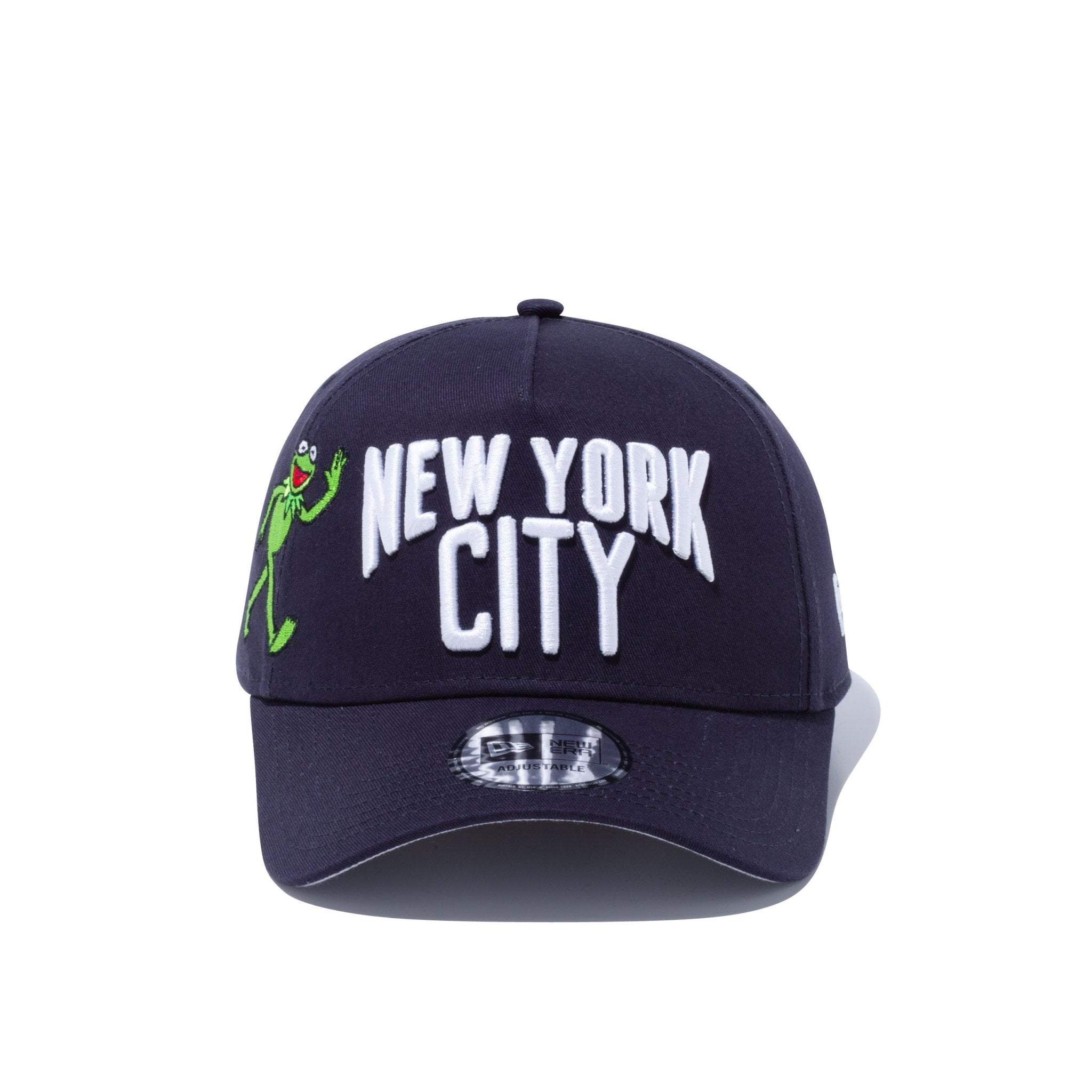 9FORTY A-Frame Kermit the Frog カーミット NEW YORK CITY ネイビー