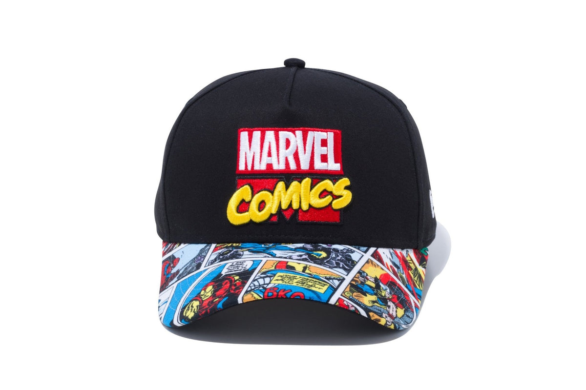 アベンジャーズ　マーベルコミック　 ハルク　フリーサイズ ニューエラ 9FORTY A-Frame MARVEL COMICS マーベル・コミック ロゴ