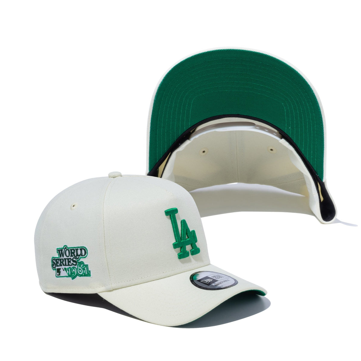 9FORTY A-Frame MLB Green Pack ロサンゼルス・ドジャース クローム