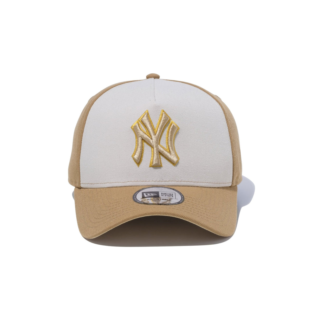 9FORTY A-Frame MLB Tri-Color ニューヨーク・ヤンキース カーキ