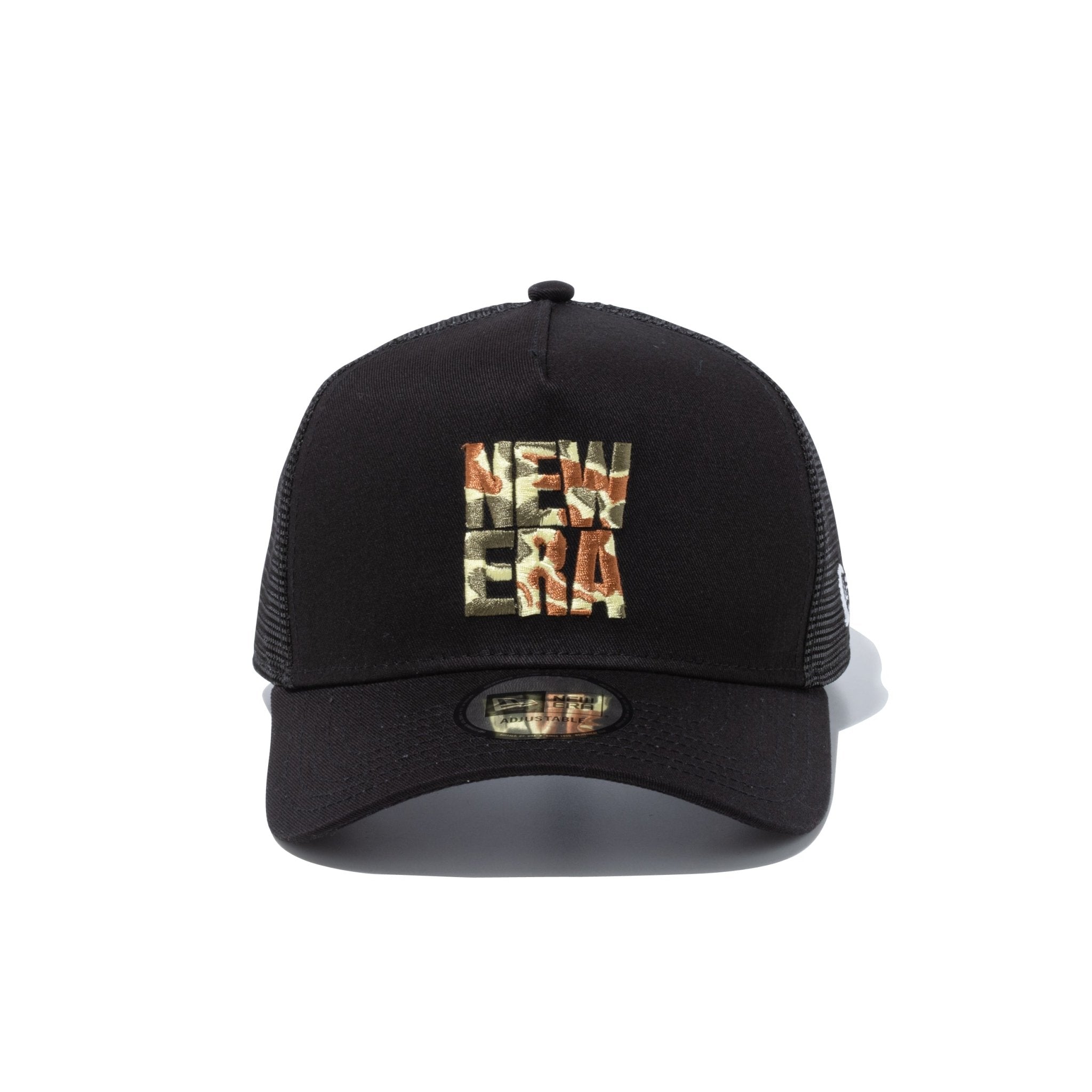 DAIWA ニューエラ 9FIFTY キャップ BK/迷彩/ 9FORTY A-Frame トラッカー Square NEW ERA スクエアニューエラ