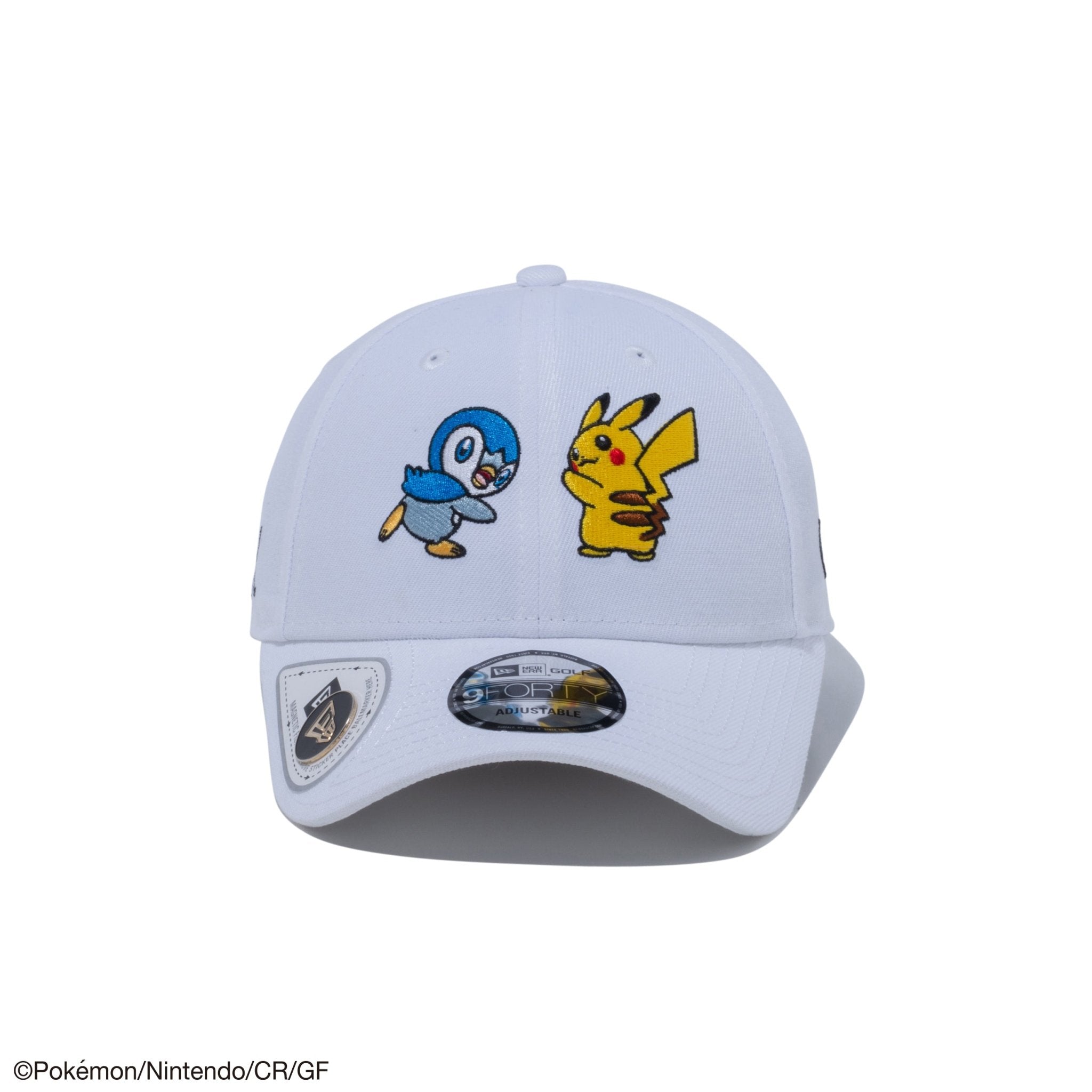 9FORTY On Par Pokémon ポケモン ポッチャマ ピカチュウ ホワイト
